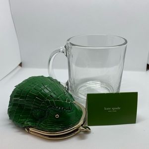 Kate Spade Green Hedgehog Coin Purse